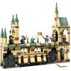 730 шт. MOC строительные блоки, совместимые 76415, боевой замок, модель волшебника Weasleys, собранные кирпичи, детский подарок на день рождения, игрушки для взрослых