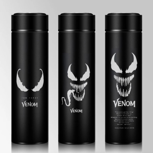 500 мл кофейная чашка Venom из нержавеющей стали, термокружка Garrafa Termica Cafe Copo Termico Caneca, нескользящая изолированная бутылка для путешествий и автомобиля