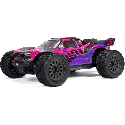 Грузовик 1/10 VORTEKS 4X4 223S BLX БЕСЩЕТОЧНЫЙ Стадионный грузовик RTR (аккумулятор и зарядное устройство в комплект не входит) с DSC, фиолетовый, ARA430