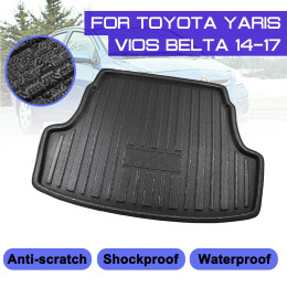 Автомобильный коврик для Toyota Yaris Vios Belta 2014 2015 2016 2017, противогрязевой чехол на задний багажник