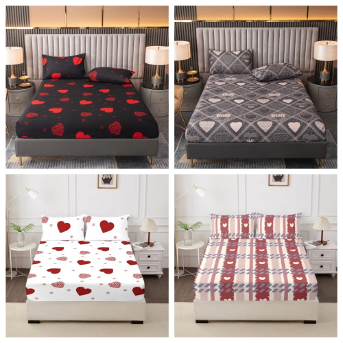 Простыня с матовым дизайном Queen King Size с принтом, удобная простыня, пододеяльник, не включая наволочки
