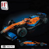 Новый 1432 шт. технический F1 W14 E собранный автомобиль спортивный автомобиль MOC производительность строительные блоки 42141 модель автомобиля для рождественских подарков