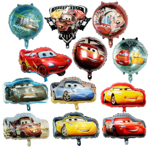 Disney Lightning McQueen автомобиль мультфильм фольгированные шары детский душ с днем рождения украшения для вечеринки детские игрушки воздушные шары поставки
