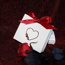 Коробка конфет Love на День святого Валентина, Подарочная коробка, Подарочная коробка для влюбленных, Коробка конфет для влюбленных Подарочная коробка Heartbeat на День святого Валентина