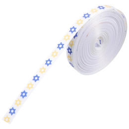 Еврейские украшения hanukka, декоративные ленты для ручной упаковки, изысканные зажимы для волос из ткани
