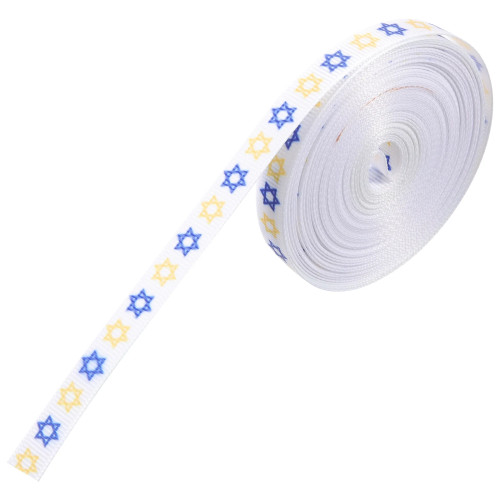 Еврейские украшения hanukka, декоративные ленты для ручной упаковки, изысканные зажимы для волос из ткани