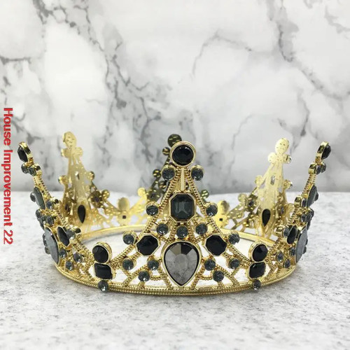 Красивая мини-тиара из АБС-пластика/серебряная модная Корона, пластиковая Тиара для торта с хрустальным жемчугом, украшение для волос для детей