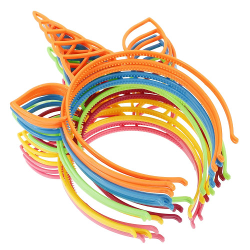 6/18 шт., красочные украшения для вечеринки с изображением кота, пластиковая повязка на голову, детские сувениры на день рождения, подарки для душа, праздничные товары для вечеринок
