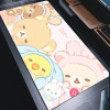 Korilakkuma Rilakkuma милый коврик для мыши Kawaii Bear розовый настольный коврик офисные аксессуары коврик для мыши для ноутбука расширенные аниме компьютерные коврики