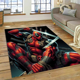 27 стилей Marvel Дэдпул Росомаха мультфильм ковер ковер для гостиной спальни декор, напольный коврик нескользящий для дивана коврик детский 3D
