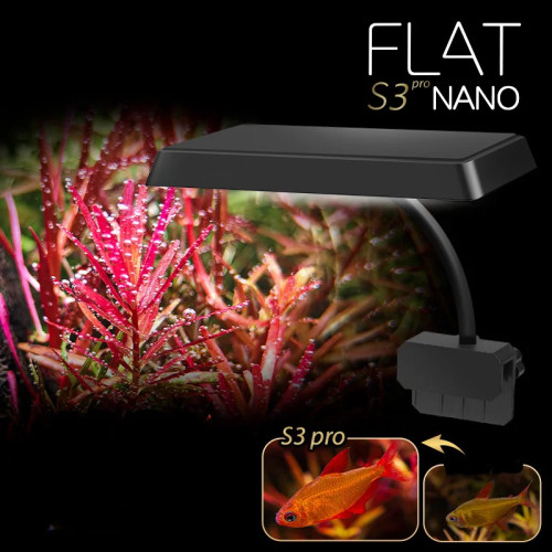 Новый S3pro + New Lens Edition Clamp Light RGB Высокая яркость Водные растения Улучшение цвета Свет для растений Полный спектр