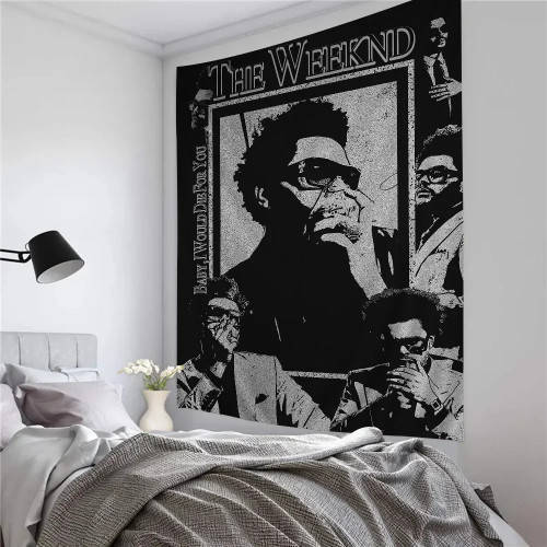 The Weeknd DIY настенный гобелен, Богемские настенные гобелены, мандала, домашний декор
