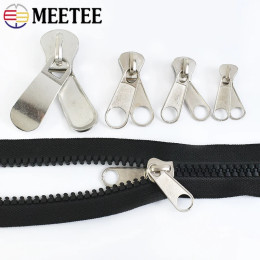 10 шт. Meetee 3 #   5 #   8 #   10 #   20 #   Нейлоновая смола, слайдер на молнии, сумка для шитья, замена молний, курсор, ремонт одежды, съемник на молнии, аксессуары