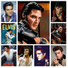 1 шт. E-Elvis-Presley полная круглая/квадратная дрель 5D DIY алмазная живопись художественная мозаика домашний декор подарки безрамные