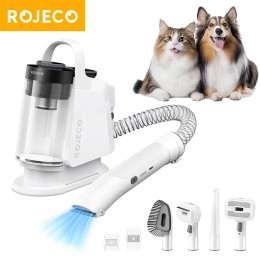 ROJECO Многофункциональный пылесос для ухода за домашними животными 5-в-1 Smart Touch Портативный бытовой пылесос для домашних животных для кошек, собак, шерсти