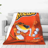 Одеяло Cheetos для горячих закусок, фланелевое одеяло с героями мультфильмов, летнее украшение для кондиционера, ультра-мягкие теплые покрывала