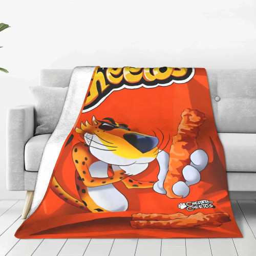 Одеяло Cheetos для горячих закусок, фланелевое одеяло с героями мультфильмов, летнее украшение для кондиционера, ультра-мягкие теплые покрывала