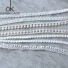 5 ярдов Одежда Аксессуары DIY водорастворимые кружева Детская одежда Женский полиэстер штрих-код полка