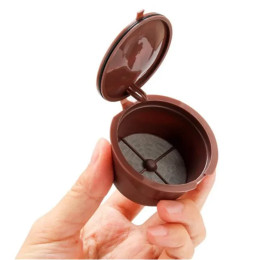 1 шт. многоразовые кофейные капсулы для машины Nescafe Dolce Gusto, многоразовые капсулы для кофе, комплект фильтров