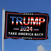 Флаг 3jflag 90x150 см, флаг Трампа 2024, сделать Америку великолепной снова, флаги, украшение интерьера выборов, баннер