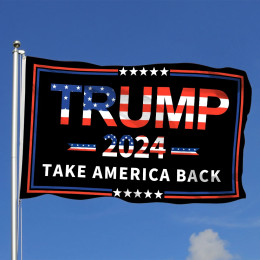 Флаг 3jflag 90x150 см, флаг Трампа 2024, сделать Америку великолепной снова, флаги, украшение интерьера выборов, баннер