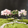 Искусственные деревья, 1 шт., миниатюрные пластиковые фигурки для сада Microlandscape, мини-украшение для дома, высокое качество, лидер продаж, Сакура