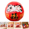 Bodhidharma украшения игрушки Daruma Декор керамический персонаж Фу маленькая статуя богатства керамика фарфоровые фигурки японские