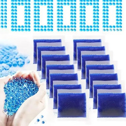 Гелевые шарики Blaster Refill Ammo Splat Water Beads Magic Jelly Beads Bullet для пистолета Orbeez, шариковый пистолет Splatter Blue Red Hidrogel