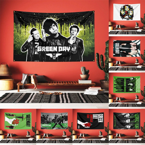 3X5FT G-Green Days игровой флаг баннер с четырьмя отверстиями полиэстер уличное украшение комнаты гараж сад