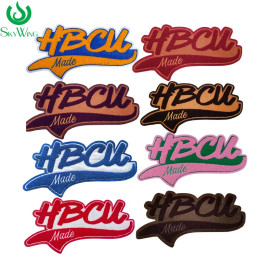 Нашивки из синели Black College Iron on Letter, AKA Sorority Letterman для куртки с капюшоном, все группы HBCU