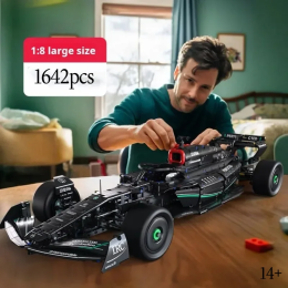 НОВЫЙ автомобиль с технической формулой F1-42171 AMG, комплекты гоночных моделей, автомобиль, кирпич для детей, праздничные товары для вечеринок, подарки на день рождения