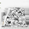 Арахис, коллекция Snoopy, фланелевое одеяло, Мультяшные милые Потрясающие Пледы для кровати, дивана, кушетки, плюшевое тонкое теплое одеяло