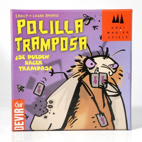 Mogel Motte Polilla Tramposa карточная игра Devir-моль-Дрянь/Королевский Xiaoqiang обманывающий моль