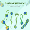 Интерактивная хлопковая веревка для домашних животных, мини-игрушки для собак, шлифовка зубов, чистка, жевательные игрушки для щенков, игрушки для дрессировки собак, товары для домашних животных