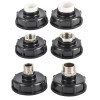 Адаптер бака IBC 1/2"3/4"1"304 аксессуар для дренажного отверстия из нержавеющей стали 1000L тонный ствол инструмент для выпуска воды для орошения сада