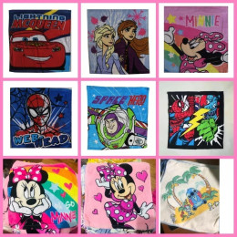 MNS Stitch Микки и Минни Маус Mc Queen Человек-паук детские полотенца для лица 30x30 см хлопковое водопоглощающее полотенце для рук для малышей 2 шт./лот