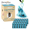 Биоразлагаемые мешки для собачьих какашек Benepaw, зажим без рук, экологически чистый, герметичный, прочный мешок для мусора для домашних животных, легко рвется, 120/270 шт.