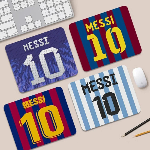 Football Superstar M-Messi 10, напольный коврик, маленький офисный коврик для компьютерного стола, настольная клавиатура, большой коврик для мыши, подушка для ноутбука, нескользящая