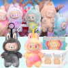 LabubuV3 серия Heartbeat Macaron, эмаль, лицо монстра, слепая коробка, фигурка из ПВХ, украшение для рабочего стола, милая кукла, подарок на день рождения для детей