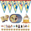 Белоснежка тема «Холодное сердце» баннер с днем рождения детский душ украшения для дня рождения счастливая принцесса день рождения овсянка гирлянда