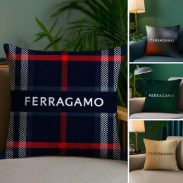 Классическая наволочка Passion F-Ferragamo, противопыльная наволочка, невидимая молния, шелковистая короткая плюшевая наволочка для дивана