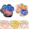 Игрушка для снятия стресса Piece Feline Paw Squishy; Медленно растущий сенсорный подарок «Звездное небо» с большим кошачьим когтем