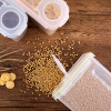 Герметичные контейнеры для хранения продуктов питания и запирающиеся крышки, прозрачные пластиковые органайзеры для кладовой, зерновые/мука/рис, влагостойкая кухня, защита от насекомых