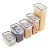 Герметичные контейнеры для хранения пищевых продуктов с крышкой, зерновые диспенсеры, контейнеры для хлопьев, контейнер для хранения пищевых продуктов, кухонный Органайзер органайзер для кухни контейнеры для еды