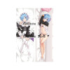 Новый стиль Dakimakura Kara Hajimeru Isekai Seikatsu Rem&Ram Emilia, наволочка для тела, чехол для подушки, декор для кровати, подарок