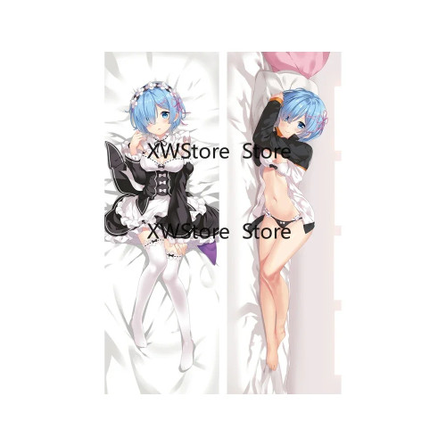 Новый стиль Dakimakura Kara Hajimeru Isekai Seikatsu Rem&Ram Emilia, наволочка для тела, чехол для подушки, декор для кровати, подарок