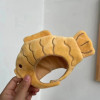 Мультяшная шляпа для кошки, милый костюм в форме рыбы, дышащий головной убор, шляпа для кошки, головной убор для кошки, плюшевая забавная шапка для домашних животных, игрушка для кошки