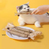 Игрушки для кошек, жевательная палочка Silvervine, горькая котенок, рафия, трава, товары для домашних животных, палочка для чистки зубов, игрушка для кошек, игрушка из пеньковой веревки