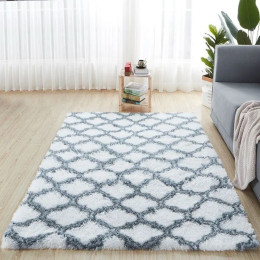 50X80CM галстук краситель плюшевый ковер детская комната одеяло девушка комната плюшевое одеяло под кровать противоскользящие домашние коврики прочные декорации