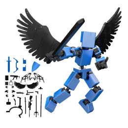 Фигурки Titan 13 T13, фигурка с 3D принтом, многошарнирная подвижная фигурка Lucky 13, экшн-фигурка Nova 13, подарки-пустышки